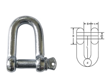 Shackle-JIS SHACKLE JENIS KOMERSIAL