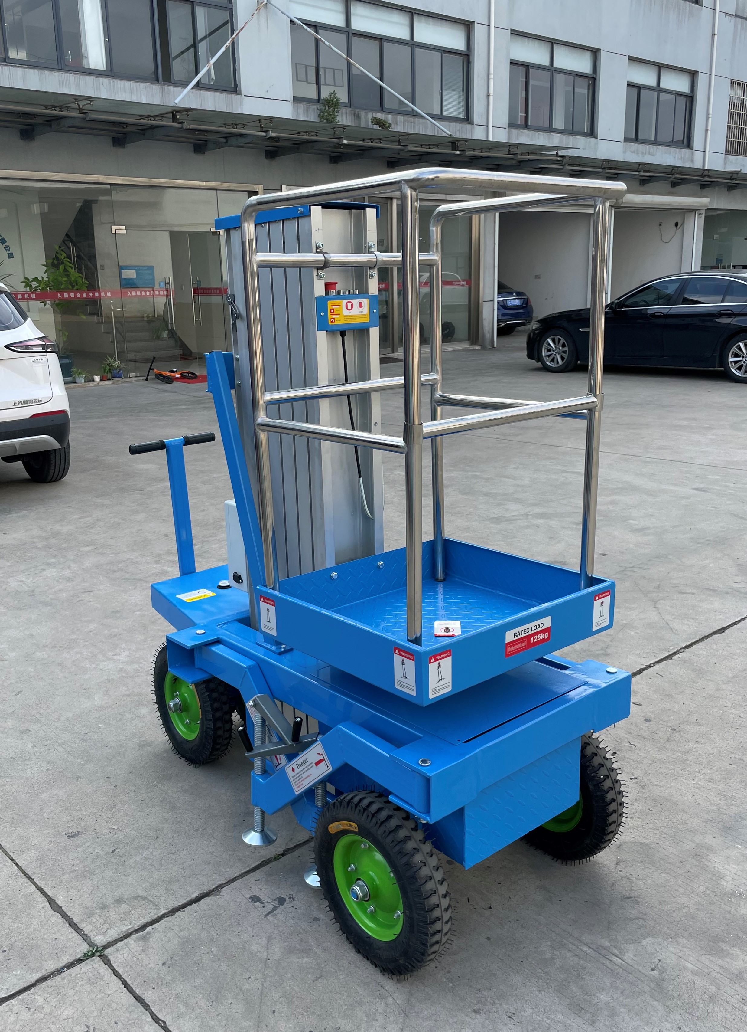 Platform Mengangkat Aloi Aluminium Luar Jalan-GTWY-YS