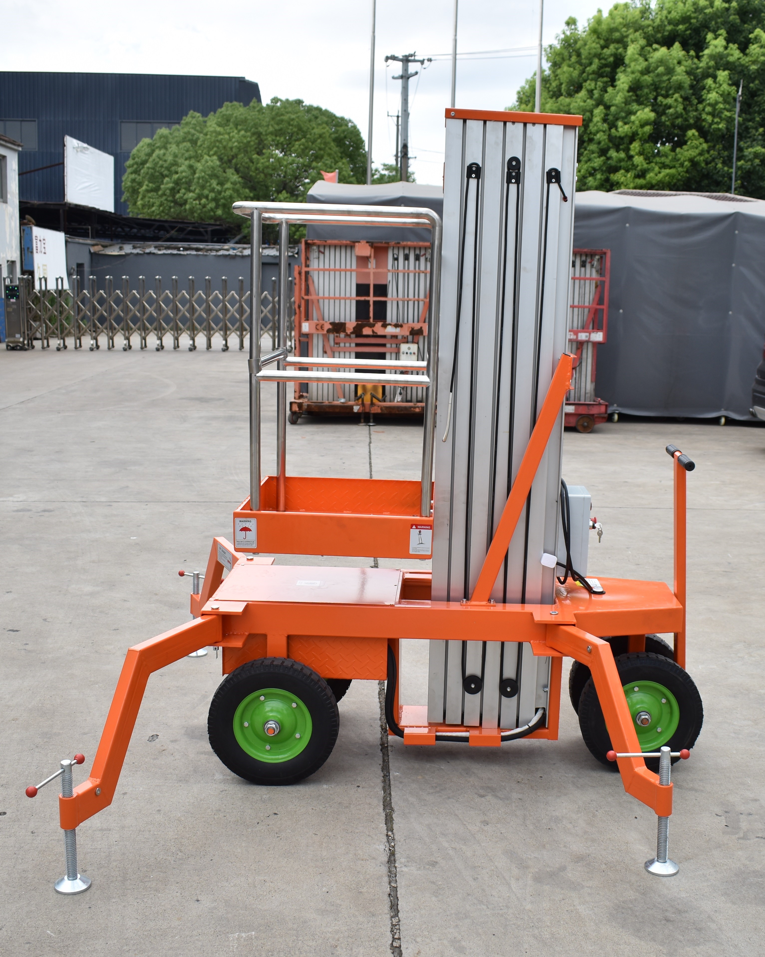 Platform Mengangkat Aloi Aluminium Luar Jalan-GTWY-Y